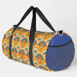Pattern Rainbow Duffle Bag