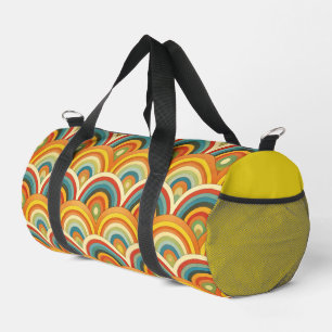 Pattern Rainbow  Duffle Bag
