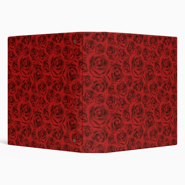 Pattern red roses, flowers of love, girlfriend gif binder (Background)