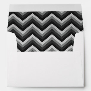 Pattern Retro Zig Zag Chevron Envelopes