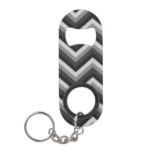Pattern Retro Zig Zag Chevron Mini Bottle Opener
