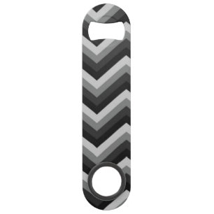 Pattern Retro Zig Zag Chevron Speed Bottle Opener