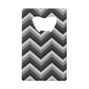 Pattern Retro Zig Zag Chevron Wallet Bottle Opener