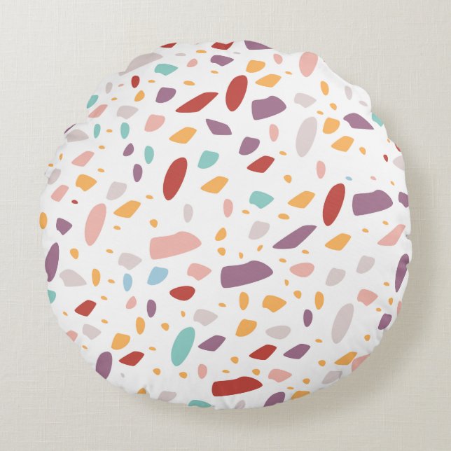 pattern round pillow (Front)
