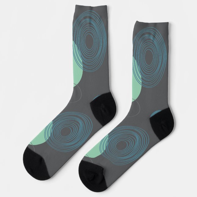 Pattern Socks (Left)