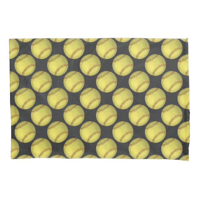 Pattern Softball Pillowcase (Front)