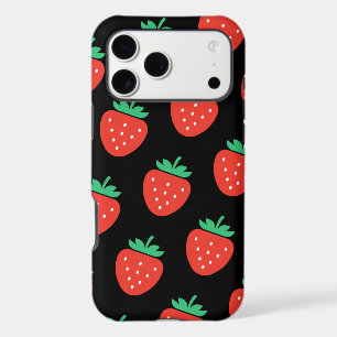 pattern strawberries