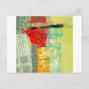 pattern-study postcard