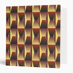 Pattern Stylish Fashion- Geometric Modern Elegant Binder