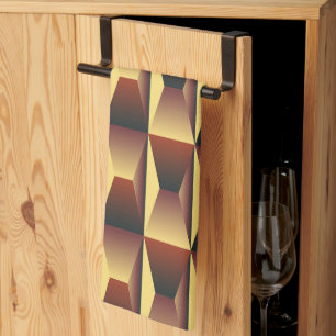 Pattern Stylish Fashion- Geometric Modern Elegant Kitchen Towel