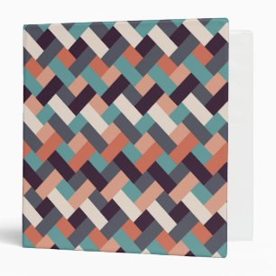 Pattern Stylish Fashion- Geometric Modern Vintage Binder