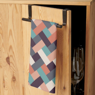 Pattern Stylish Fashion- Geometric Modern Vintage  Kitchen Towel