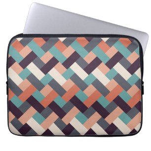 Pattern Stylish Fashion- Geometric Modern Vintage Laptop Sleeve