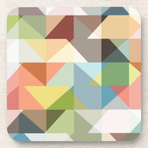 Pattern Stylish Fashion Geometric Vintage Coaster