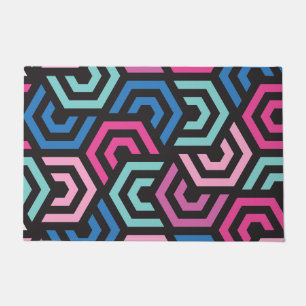 Pattern Stylish Modern- Fashion Geometric colourfu Doormat
