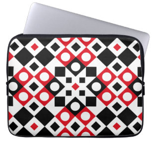 Pattern Stylish Modern Geometric Vintage           Laptop Sleeve