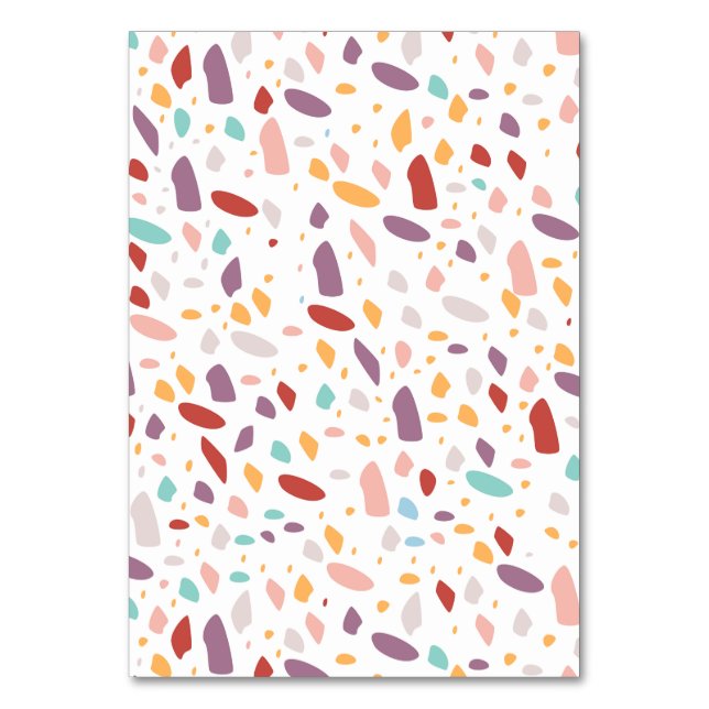 pattern table number (Front)