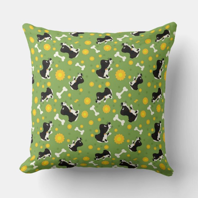 pattern throw pillow (Front)