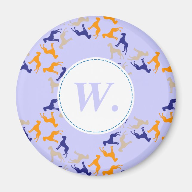 Pattern time: Great dane Magnet (Front)