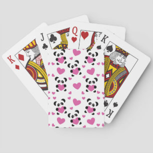 Pattern to the Day of Love Playing Cards