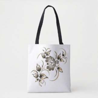 pattern tote bag