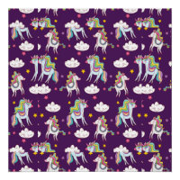 Pattern Unicorn Funny Magic Horse       