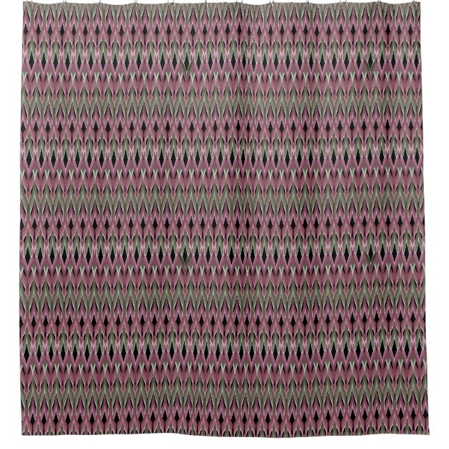 Pattern wave multi-coloured fashion retro (Front)
