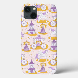 pattern with a princess iPhone 13 case