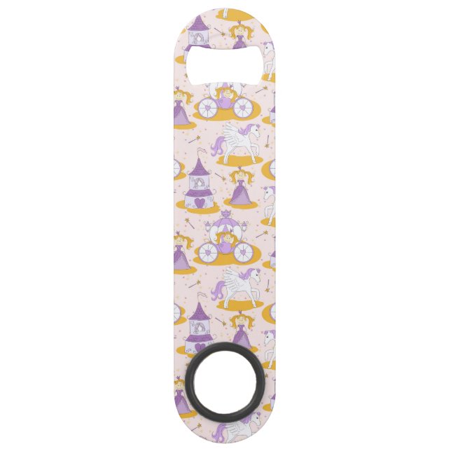pattern with a princess speed bottle opener (Front)