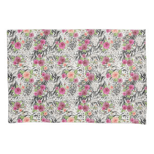 Pattern With Animal Prints Pillowcase