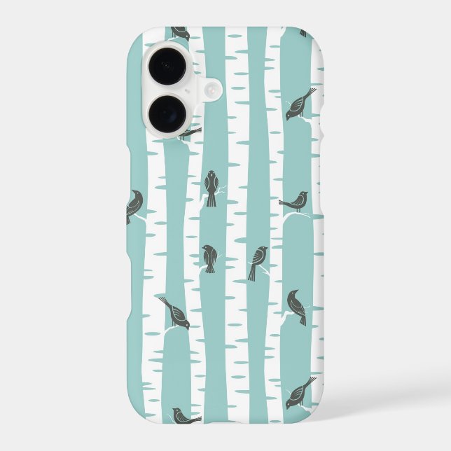 Pattern with birds and trees (Back)