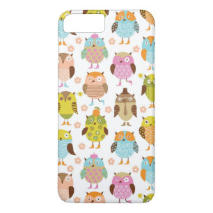 pattern with birds Case-Mate iPhone case