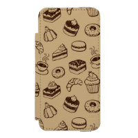 Pattern With Cakes, Desserts And Bakery
