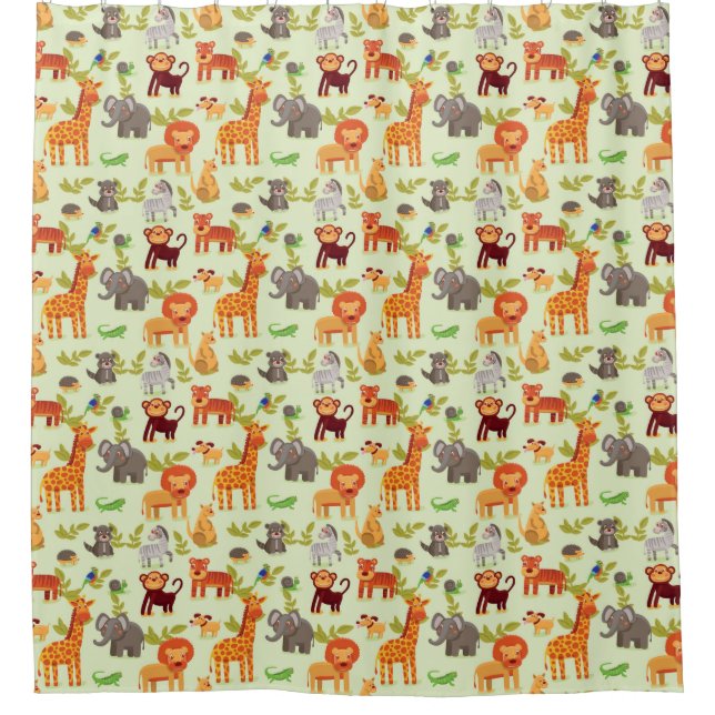 Pattern With Cartoon Animals (Front)