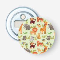 Pattern With Cartoon Animals