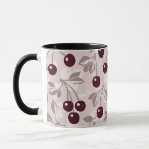 Pattern with Cherries 2 Mug