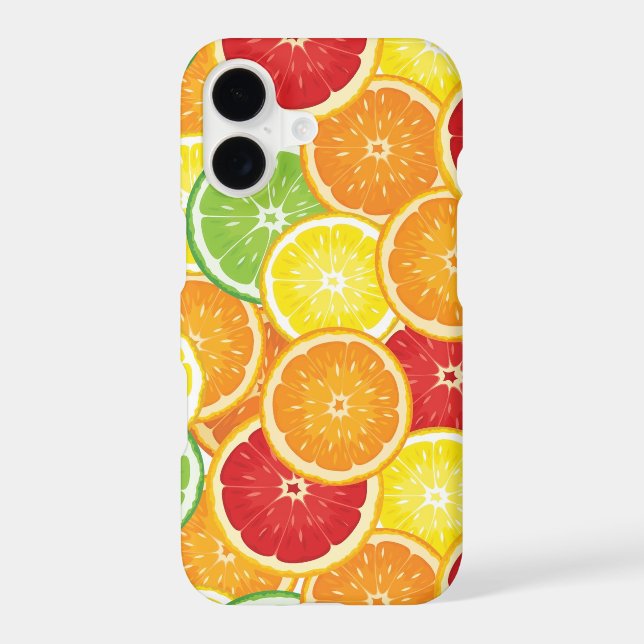 Pattern with citrus fruits (Back)