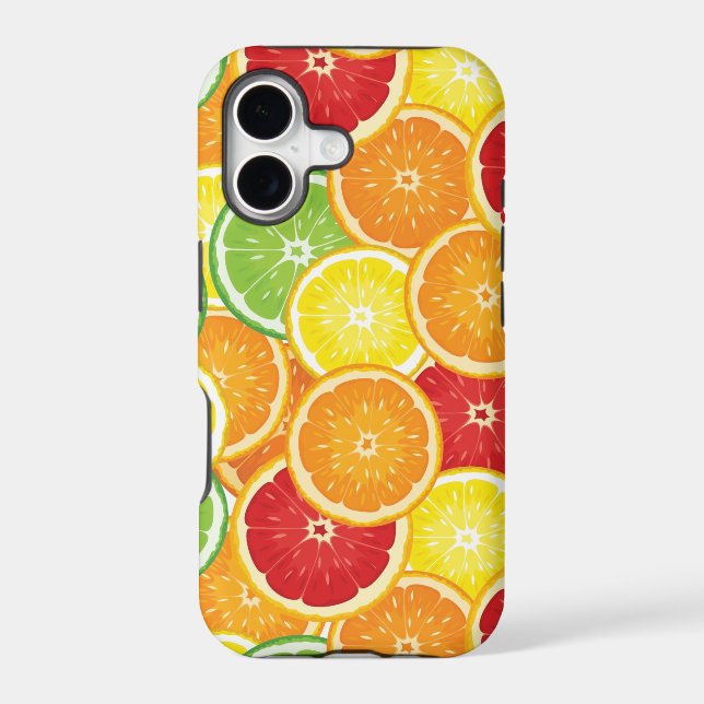 Pattern with citrus fruits (Back)