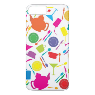 Pattern With Coloured Kitchen Stuff Case-Mate iPhone Case