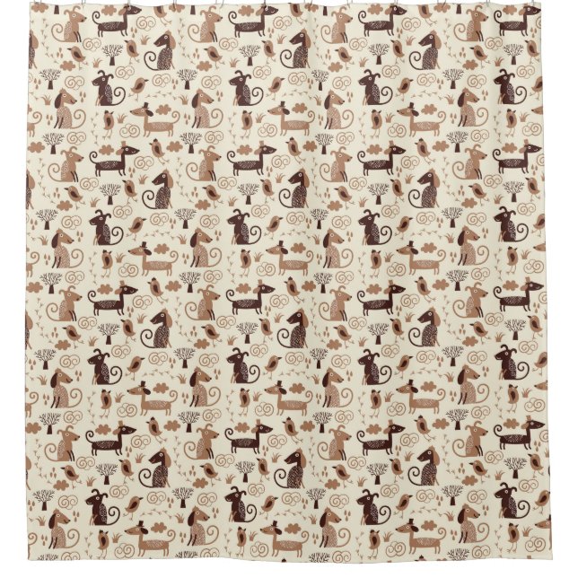 pattern with cute dogs (Front)