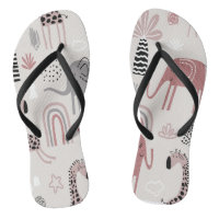 pattern with cute elephants and giraffes giant 