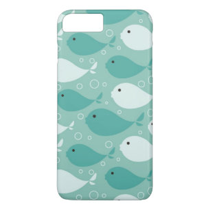 pattern with fish 2 iPhone 8 plus/7 plus case