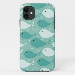 pattern with fish iPhone 11 case