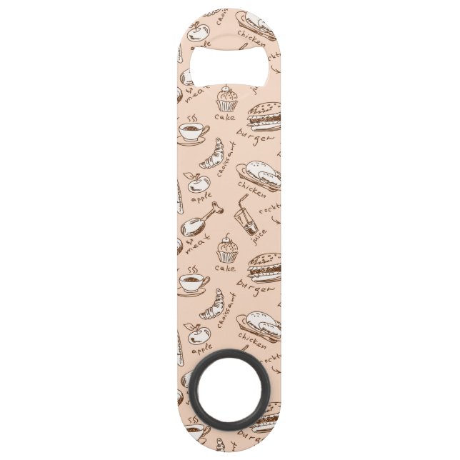 Pattern With Food Bar Key (Front)