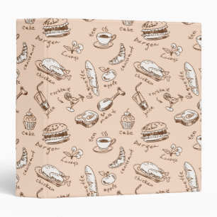 Pattern With Food Binder