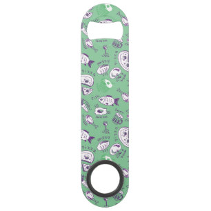 Pattern with Food Speed Bottle Opener