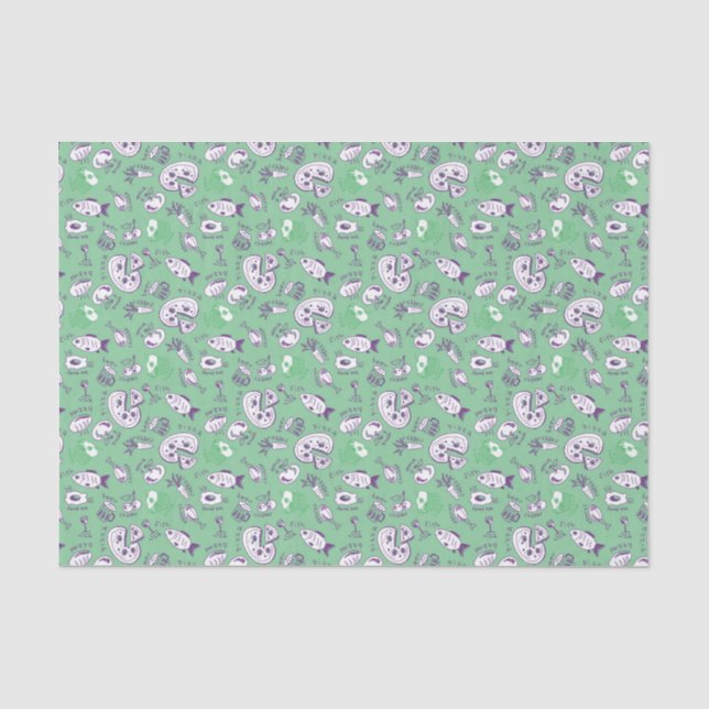 Pattern with Food Tissue Paper (Front)