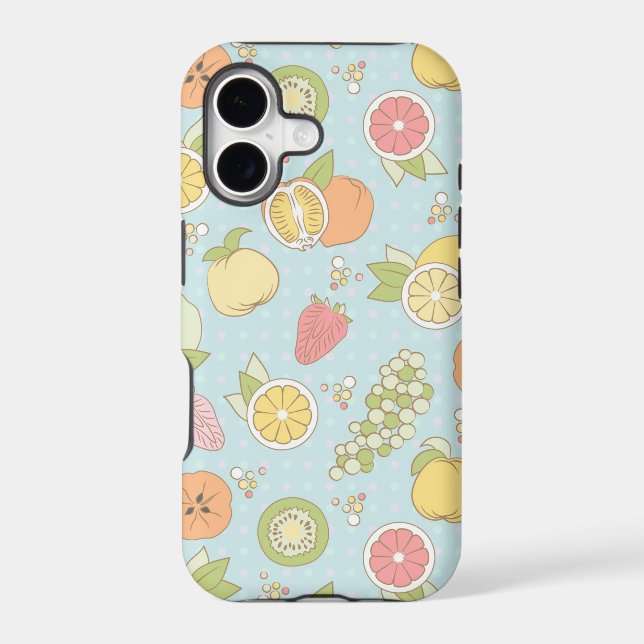 Pattern With Fruits And Berries (Back)