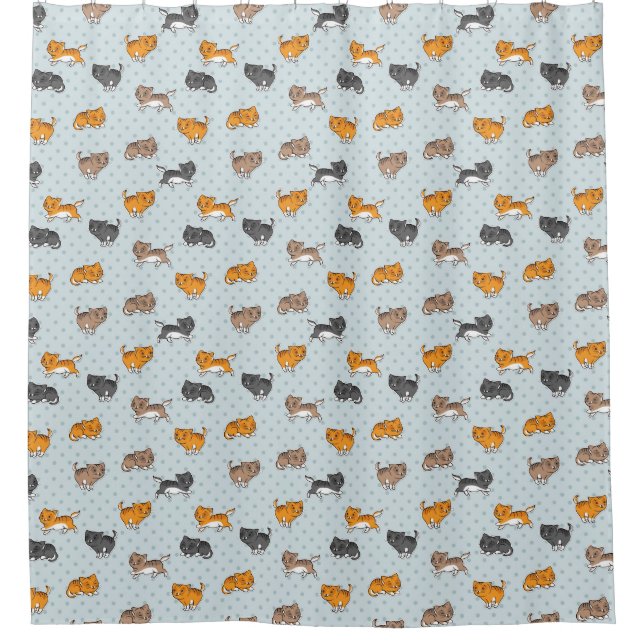 pattern with funny cats (Front)