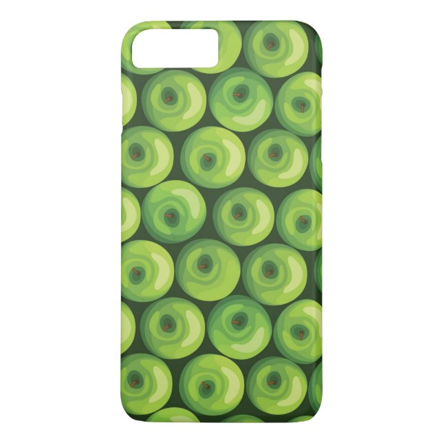 Pattern with Green Apples Case-Mate iPhone Case (Back)